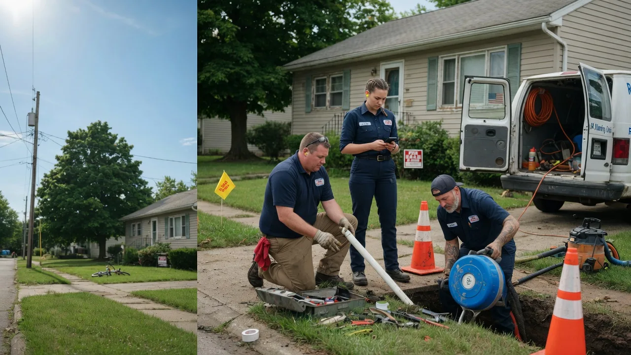 Sewer Line Repair in Lyles, TN near me